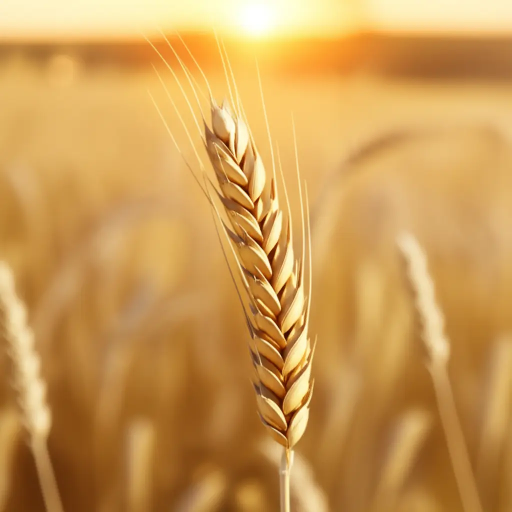 Single wheat grain